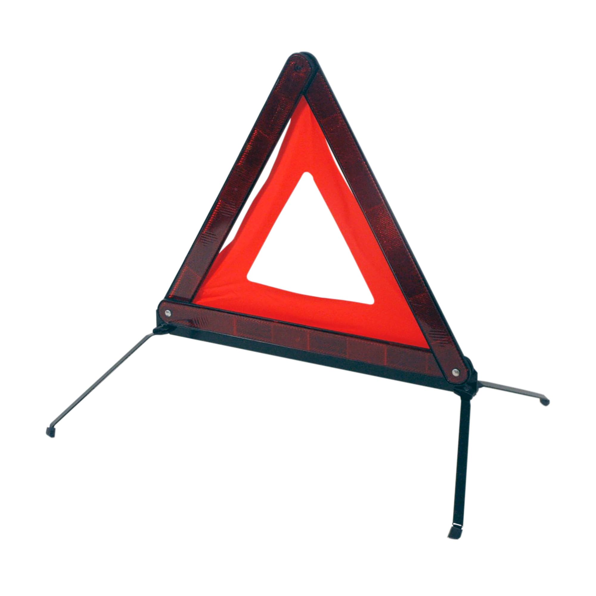 Sakura Warning Triangle Emergency Roadside Breakdown Reflective Safe Hazard Sign Traffic Car Vehicle EU Travel Foldable Metal Legs includes Case