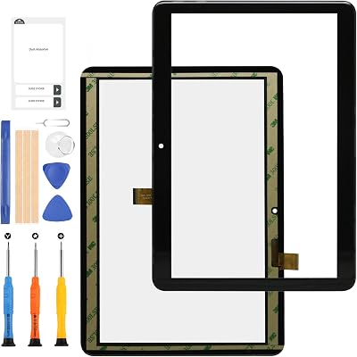 LADYSON Onn 2AE2WT1016M 10.1" Touch Screen Digitizer Replacement Repair Kit