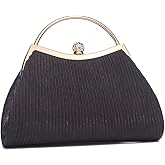Tmore Evening Purses for Women Sparkly Handbags with Chain Womens Evening Bag for Wedding Party Prom