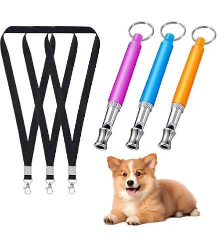 Sifflet Pour Chien Haute Fréquence - Lot De 2, Entraînement, Rappel, Stop Aboiements