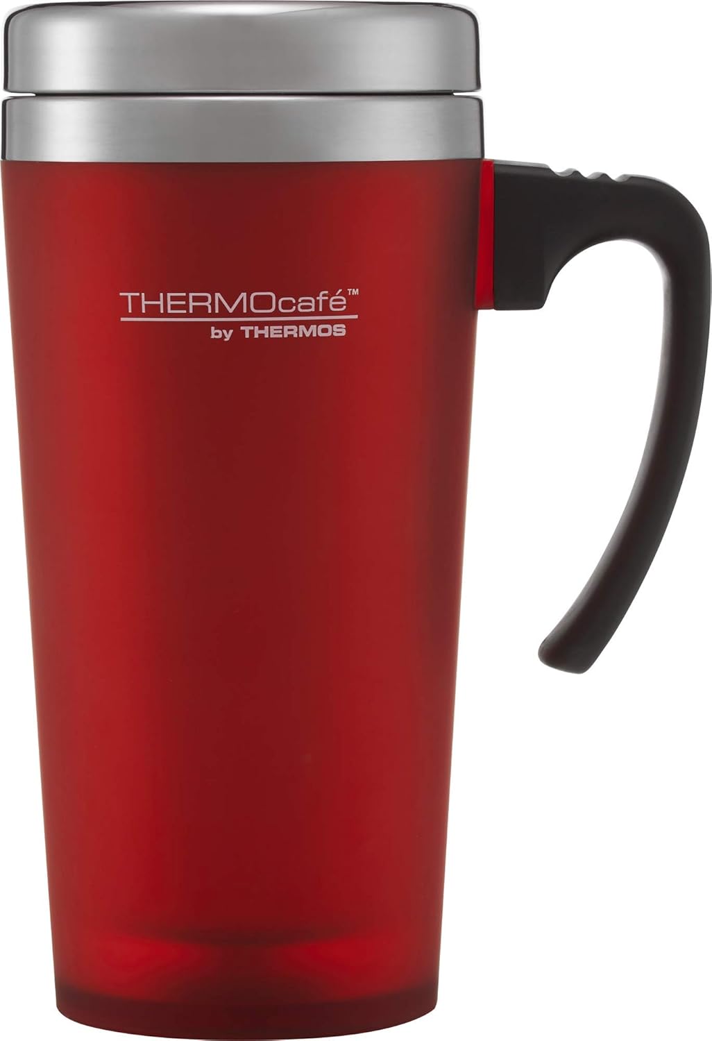 THERMOS ThermoCafé Thermobecher, Kunststoff und Edelstahl, weicher