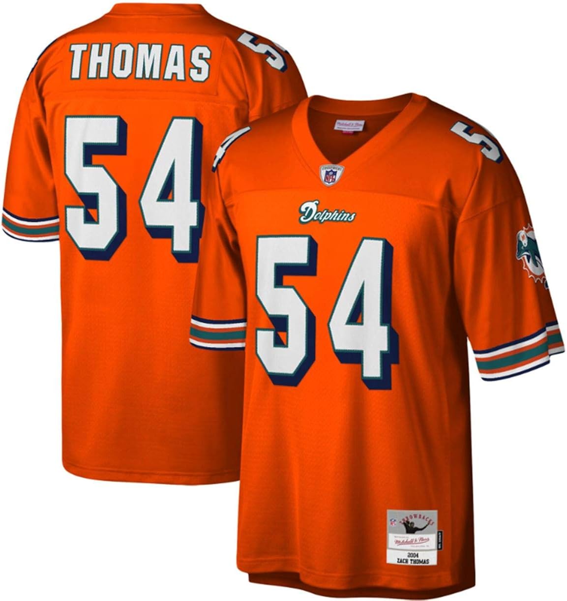 Amazon.com : Zach Thomas Miami Dolphins Throwback 2004 Legacy Jersey (Large) : Clothing