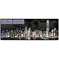Hong Kong Skyline Panoramic Fridge Magnet Hong Kong SAR Travel Souvenir