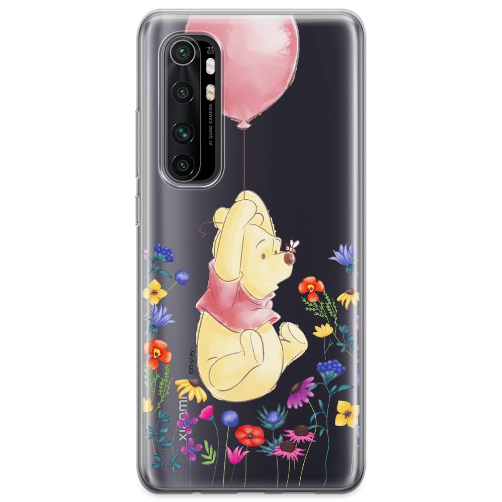 ERT GROUP mobile phone case for Xiaomi MI NOTE 10 Lite original and officially Licensed Disney pattern Winnie the Pooh and friends 028 adapted to the shape of the mobile phone, partially transparent