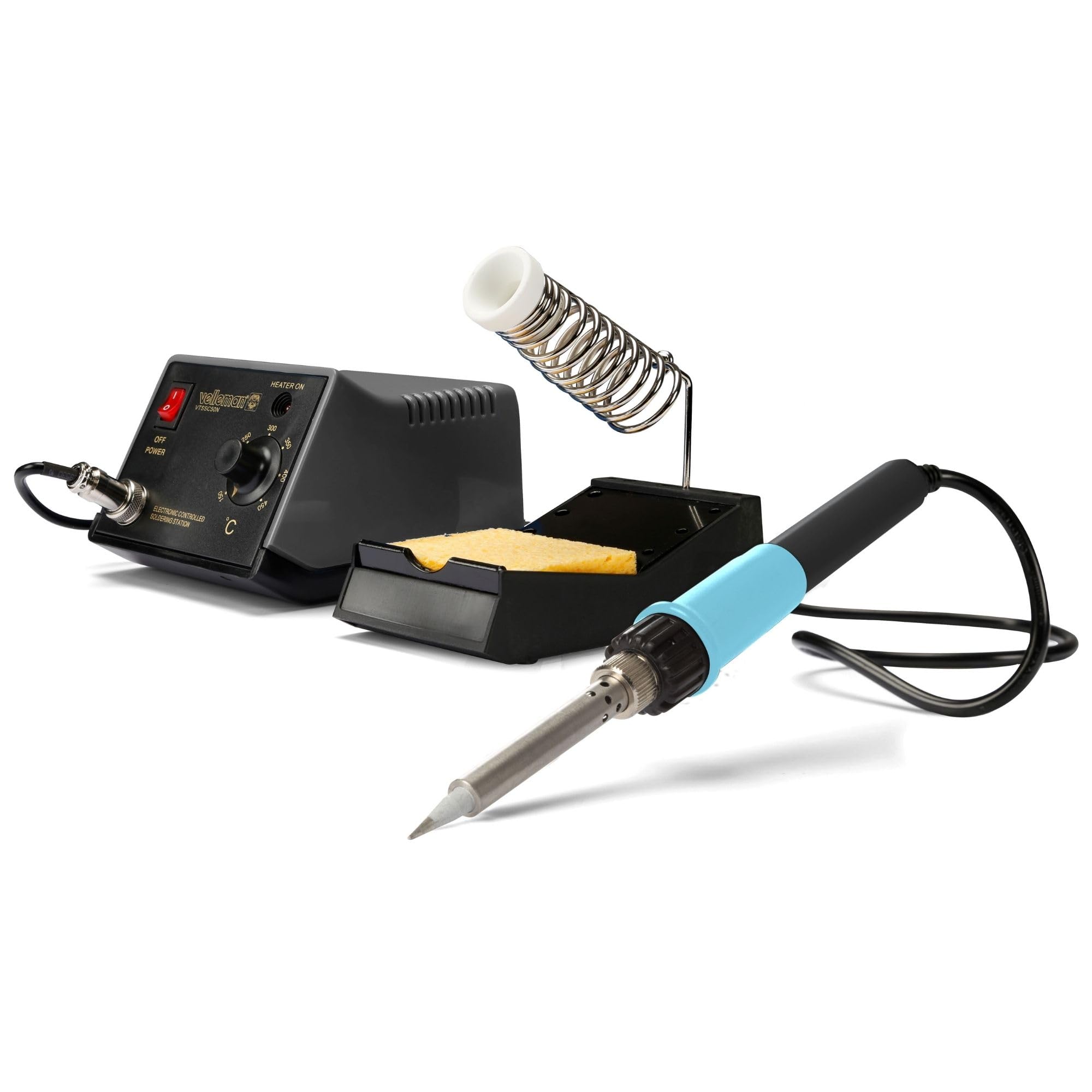 Velleman VTSSC50N Soldering Station with Ceramic Heater, 48 W, 240 V, Multi-Colour