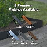 CORE EDGE Lawn Edging Flexible Steel Garden Border 150mm Face Galvanised view 3