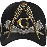 FYCFSLMY Master Mason Masonic Baseball Cap Adjustable Dad Hats Fashionable Casual Sun Sport for Men Women Hats