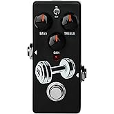 SORAN JBS-01 Booster Mini Pedal for Electric Guitar,Two Selectable Modes, Clean and TS Booster,Sturdy Metal Case,True Bypass,DC 9V