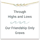 STORYJEWELLERY Friend Gifts for Women, Friendship Bracelets, Friend Birthday Valentines Day Gifts for Women, Bestie Bracelets, BFF Gift, Jewelry for Friends