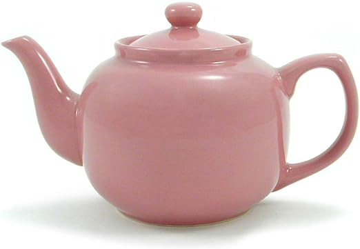 Pink Rose Classic 6 Cup Ceramic Teapot Kendhonissiam