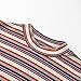Anself Women Cropped Stripped Pullover Knitted Sweaters Shirts Ribbed Long Sleeves Sheath Stretchy Jumpers Crop Knitting Top Red