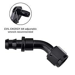 EVIL ENERGY 6AN 90 Degree Push Lock Hose Fitting