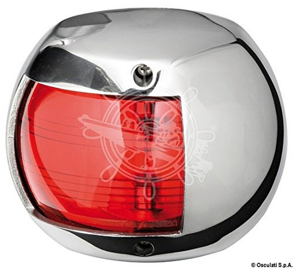 OSCULATI Navigation Light Compact 12 AISI 316/red 112,5°