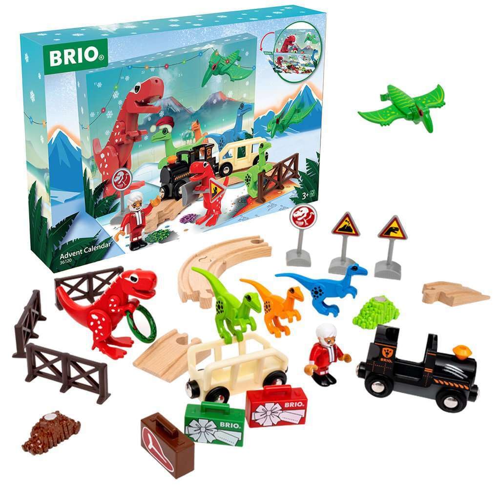 BRIO World - Advent Calendar for Kids Age 3 Years Up - Railway Accessories and Add Ons