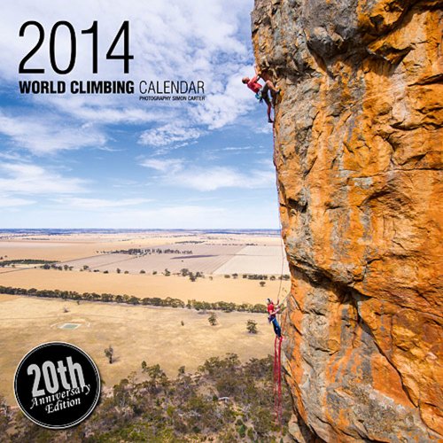 FREE World Climbing Calendar, 2014: 20th Anniversary Edition<br />D.O.C