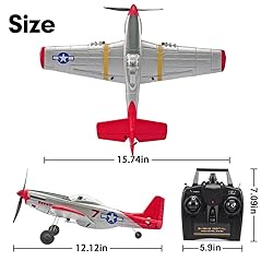 P51D RC Plane 4-CH RC Airplane Ready to Fly Park
