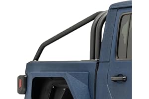 SOFLO Roll Bar Cage for Gladiator JT 2020-2025 Aluminum with Black Armor Coating