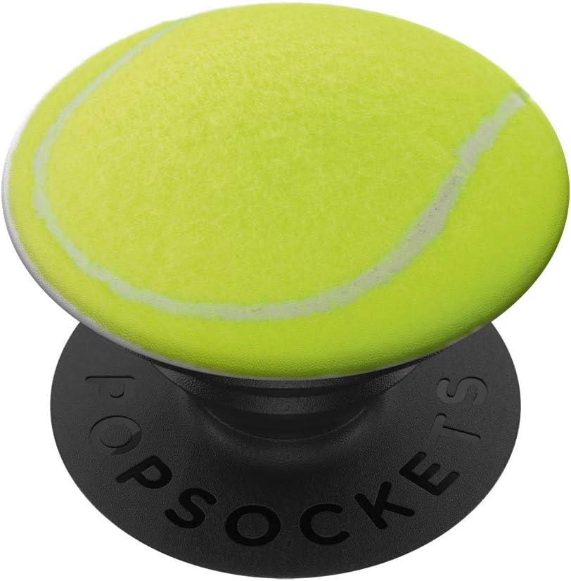 Rad Planet Tennis Ball PopSockets Stand for Smartphones and Tablets PopSockets PopGrip: Swappable Grip for Phones & Tablets