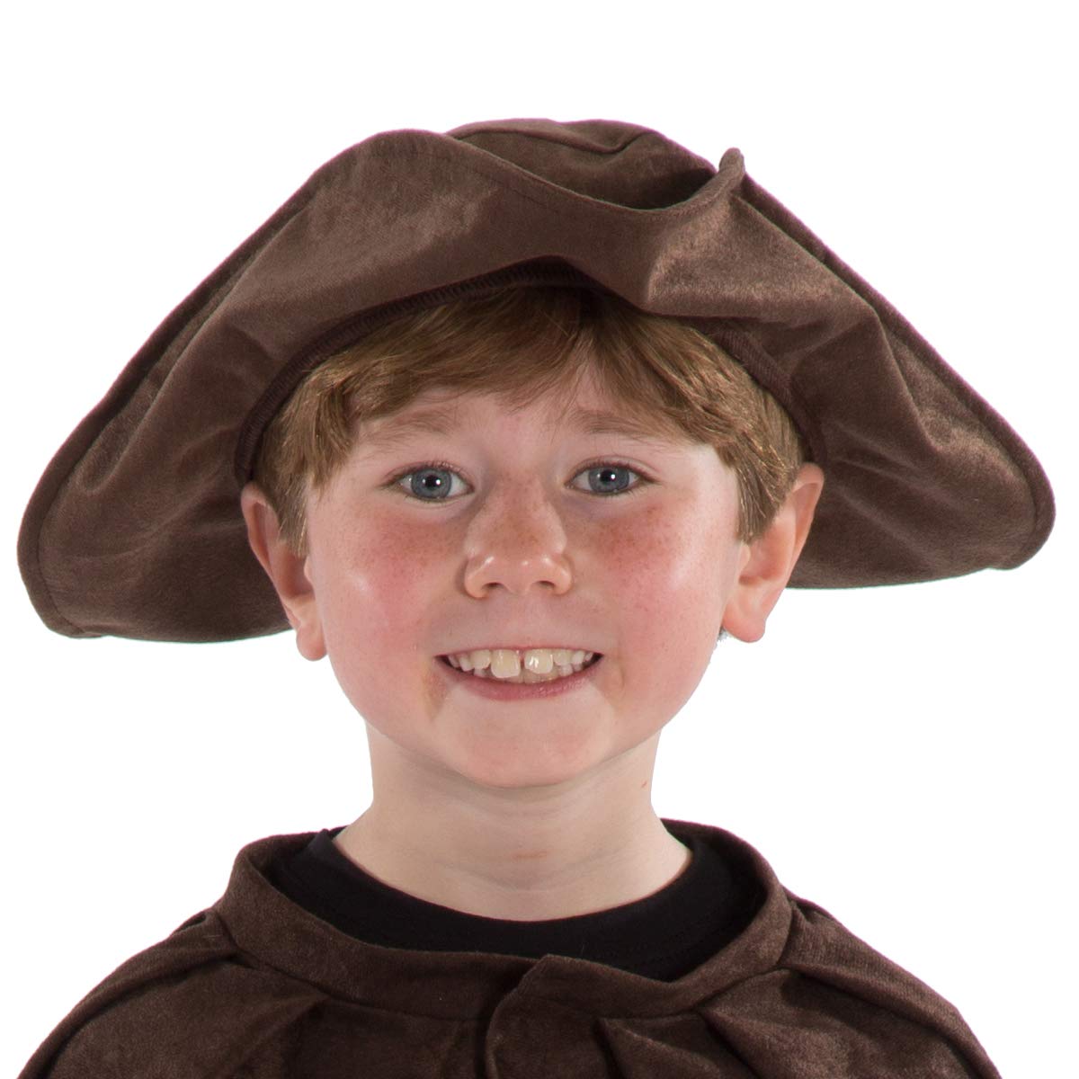 Charlie Crow Tricorn Hat | Brown | One size fits all 3-12 years