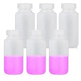 Labvida Round Plastic Reagent Bottle HDPE Wide