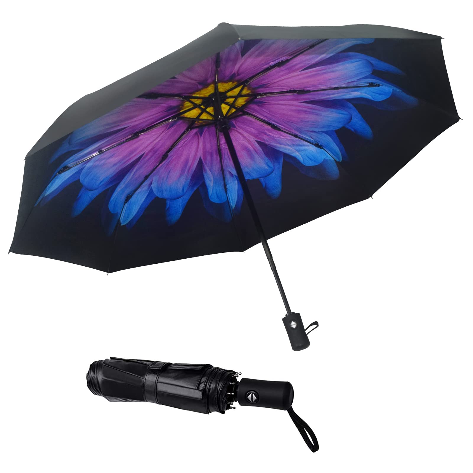 SY COMPACT Travel Umbrella Windproof Automatic