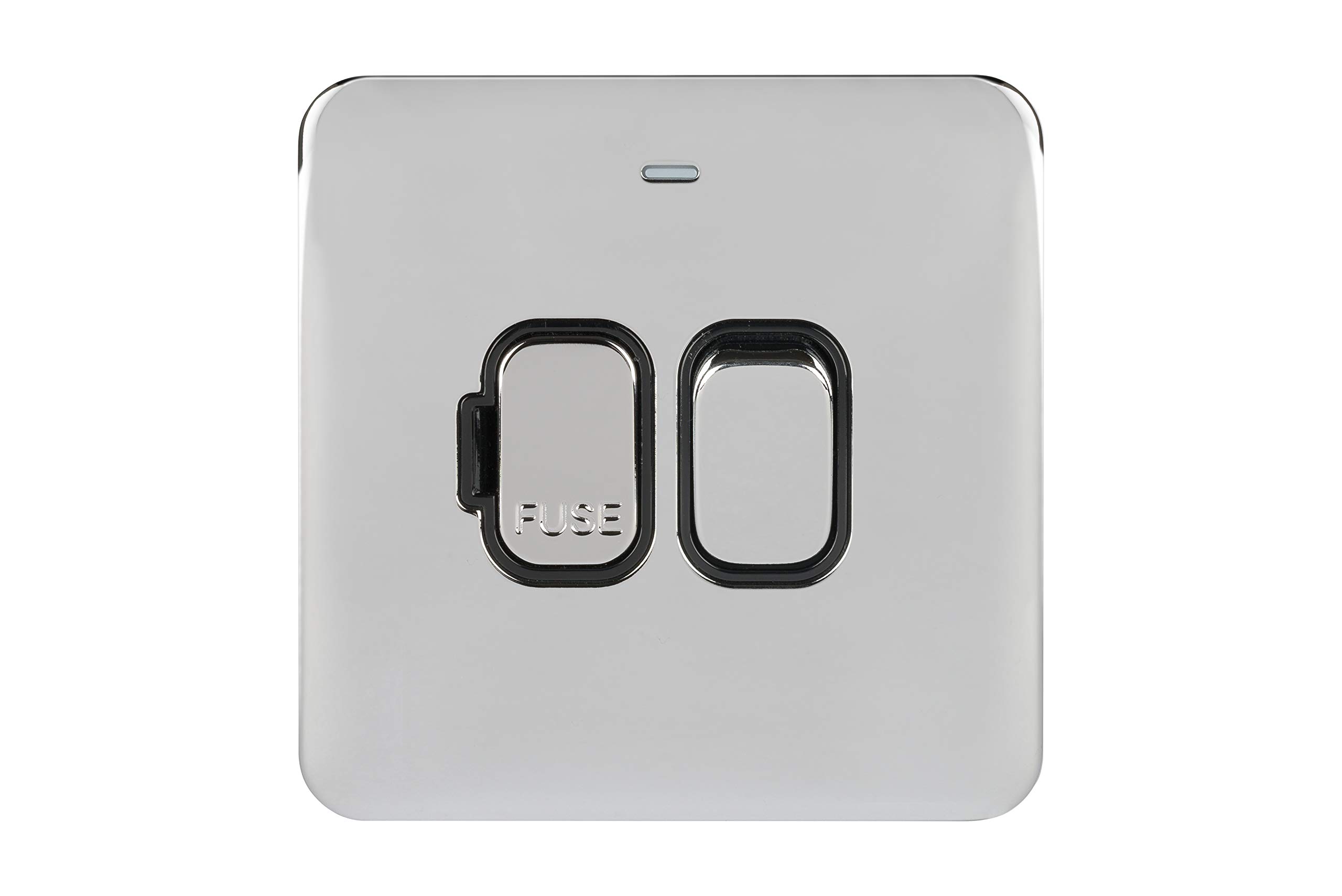 Schneider Electric Lisse Screwless Deco GGBL5011BPC 13A Double Pole Switched Fused Connection Unit with LED Indicator BPC