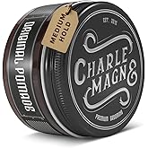 Charlemagne Water-Based Hair Pomade - 3.38 Fl Oz, Pack of 1, Light Hold, Cherry-Oud - Easy Washout with Light Hold Pomade - Barber-Quality Styling Cream - Shape & Set With Hair Clay
