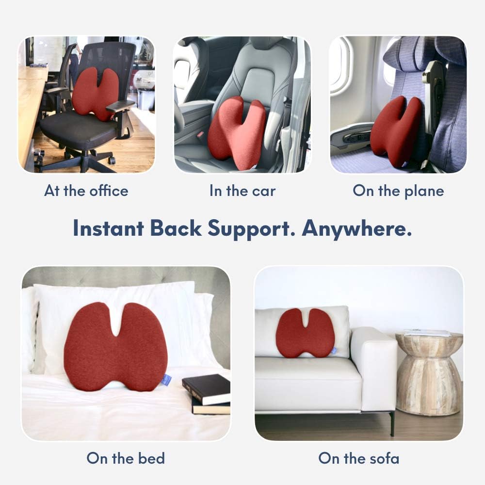 lumbar support for plane