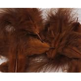 Hareline Fly Tying Mini Marabou &ndash; Fine Marabou Feathers for Fly Tying Small Streamers, Micro Leeches &amp; Jigs
