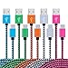 USB C Cable, Sicodo 5-Pak 6FT USB Type-C Nylon Braided Charger Cord for MacBook, Google Pixel XL, LG G5 V20, Nexus 6P 5X, HTC 10, Oneplus 2, ChromeBook and More USB C Devices