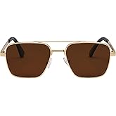 I-SEA Women's Maverick Polarized Sunglasses - Oversized Square Sunglasses with Scratch-Resistant Lenses & Polycarbonate Frame