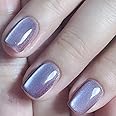 AHAMIOU Crystal Cat Eye Gel Polish Kits 9D Holographic Magnetic Cats Eyes Gel Nail Polish Shiny Glitter Laser Varnish UV Gel Varnish Nail Art Manicure Kit,Diamond Purple