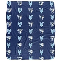 Upper Iowa University Peacocks Logo Pattern Silky