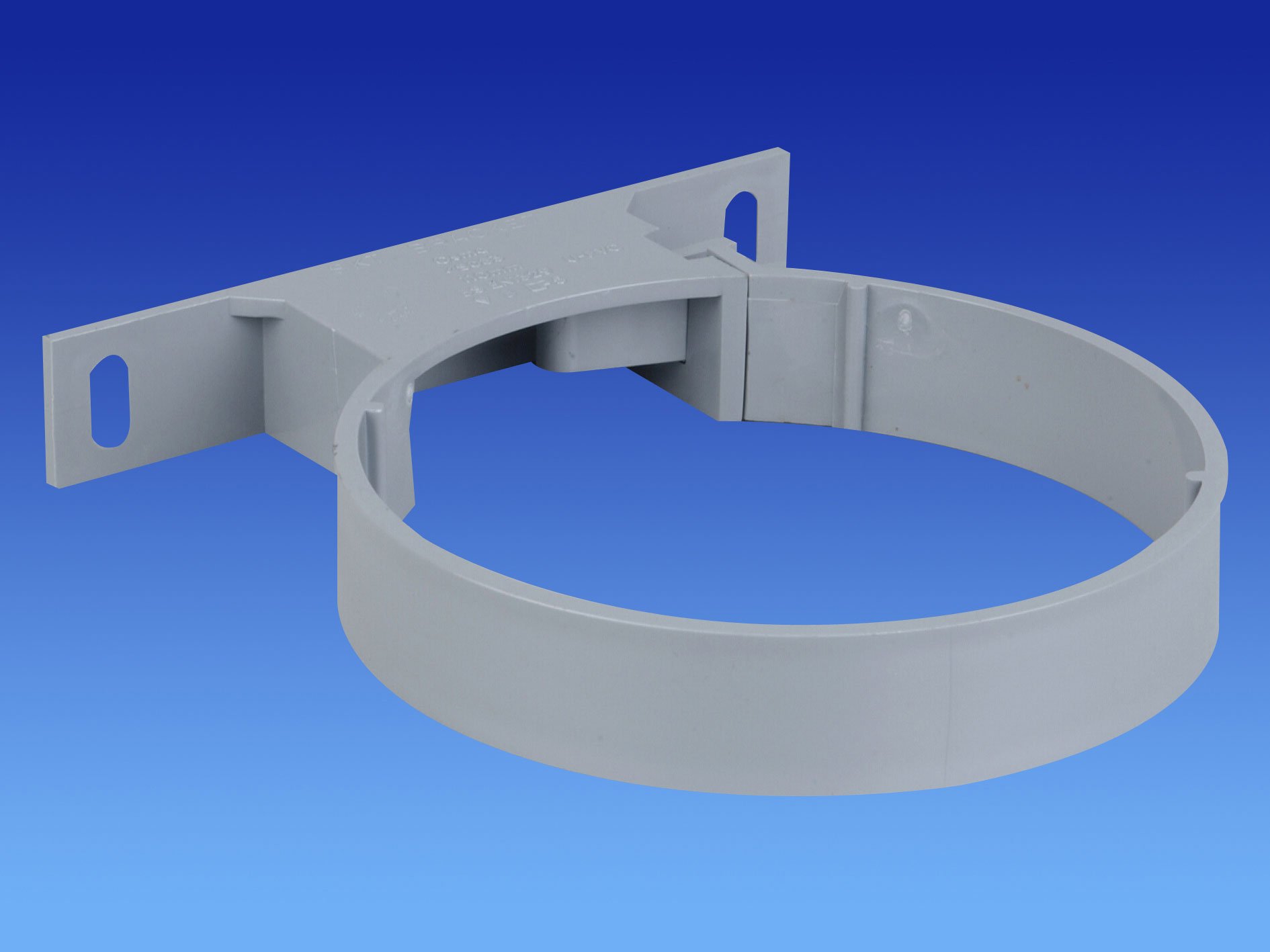 Wavin OSMA 110mm SOIL 4S083 Socket Bracket GREY