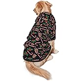Christmas Tree Black Hoodie,Christmas Cosplay Dog Clothes with Pocket and Hat Winter Clothes Sweaters Medium