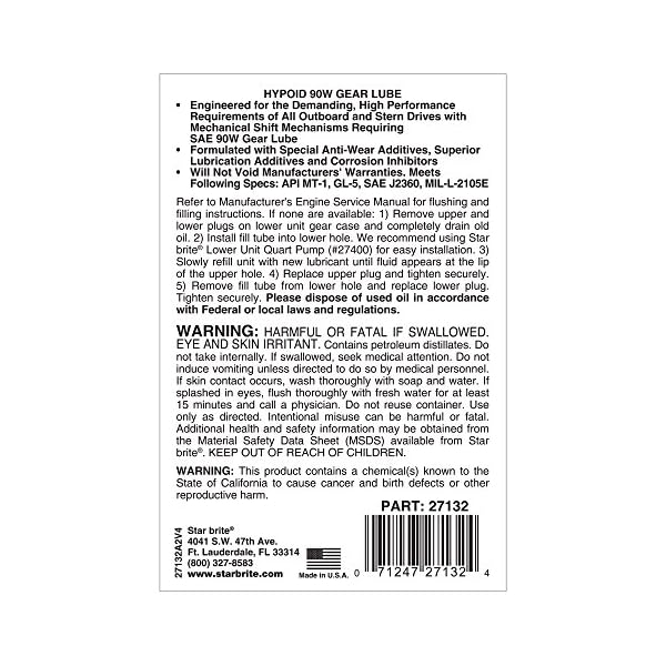Star-brite-Hypoid-90w-Lower-Unit-Gear-Lube-32-oz