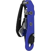 Petzl Stop Assisted Braking Descender for Caving - Blue