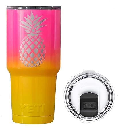 yeti pineapple tumbler