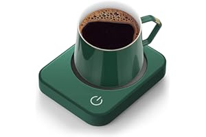 Mug Warmer for Desk, Coffee Mug Warmer with Auto Shut Off, ANBANGLIN Coffee Warmer for Coffee Milk Tea, Candle Wax Cup Warmer