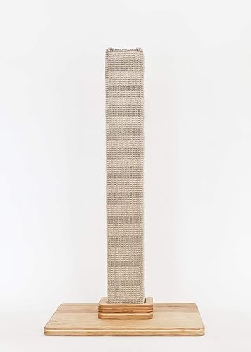 handmade cat scratching post