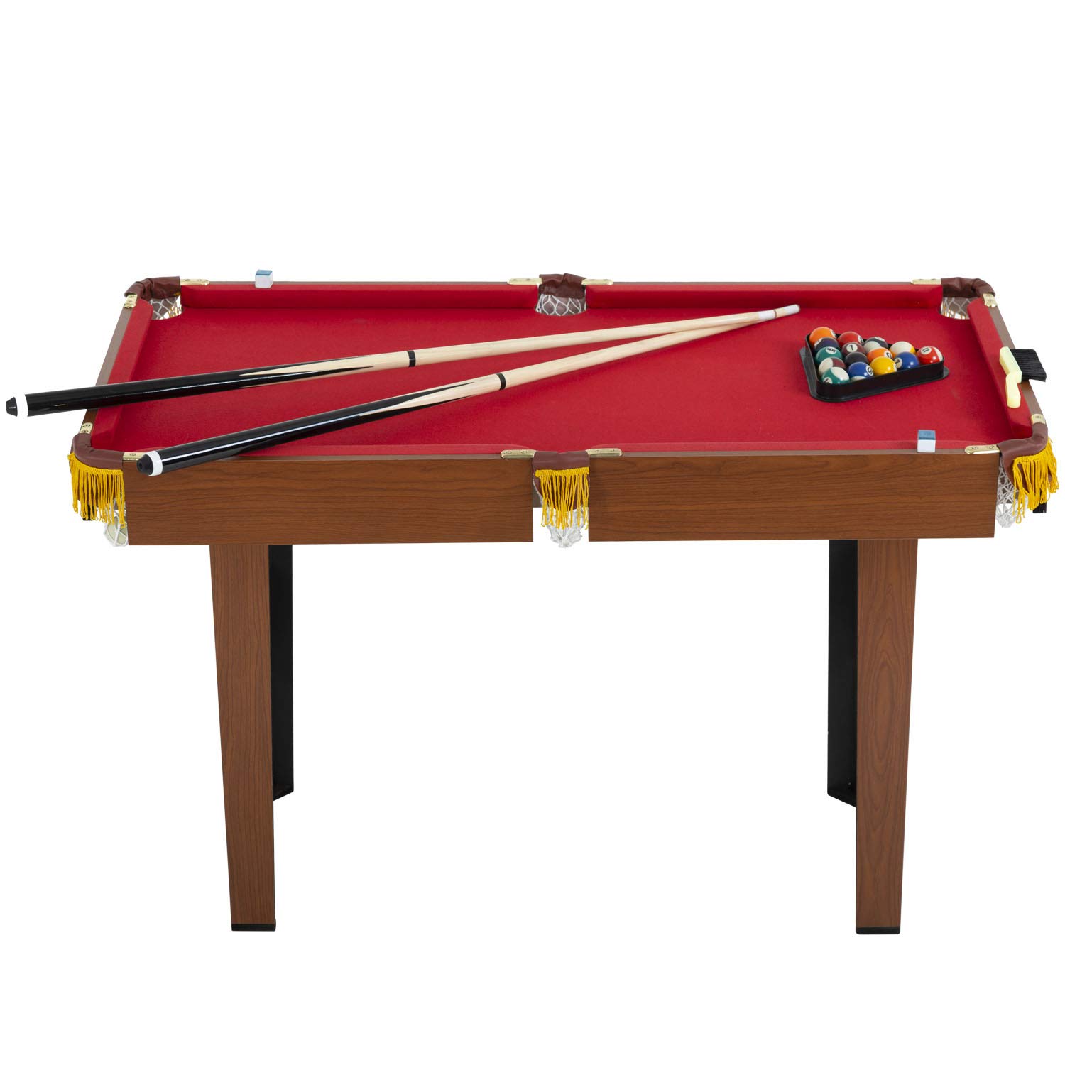 Mua 48-inch Pool Table Indoor Billiard Table with 16 Balls 2 Sticks 2 ...
