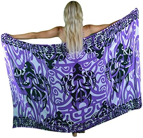 Island Style - Full-Sized Sarong - Tattoo Turtle Trio