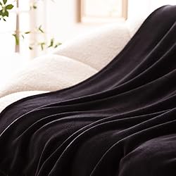 Bertte Fleece Throw Blanket Super Soft Cozy Warm