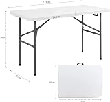 Denny International Trestle Table 4ft Indoor Outdoor Folding Heavy Duty view 3