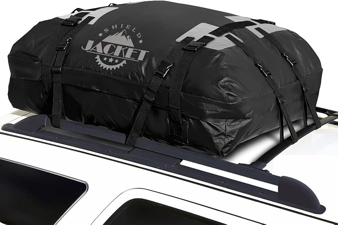 SHIELD JACKET Waterproof Roof Top Cargo Luggage Travel Bag (15 Cubic Feet)