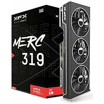 Amazon.com: XFX Speedster MERC319 RX 7800 XT Black Gaming Graphics