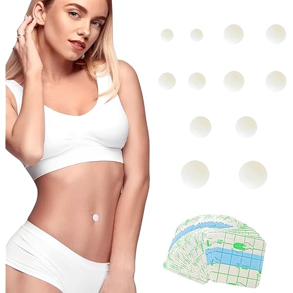 8PCS Silicone Belly Button Plug Set – Post Tummy Tuck & Liposuction Recovery Shaper, Comfortable Navel Retainer