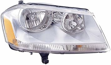 Amazon Com For Dodge Avenger Sxt Se Headlight 2008 2009 2010 2011 2012 2013 Passenger Right Side Headlamp Assembly Replacement Automotive