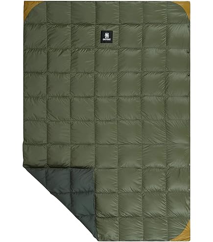 Baby Pink Duck Down Camping Blanket - Lightweight Travel Quilt For Kids Outdoor Activities