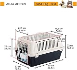 Ferplast Cat Carrier Small Dog Carrier Double Opening 8 kg 58x37x32 cm view 3